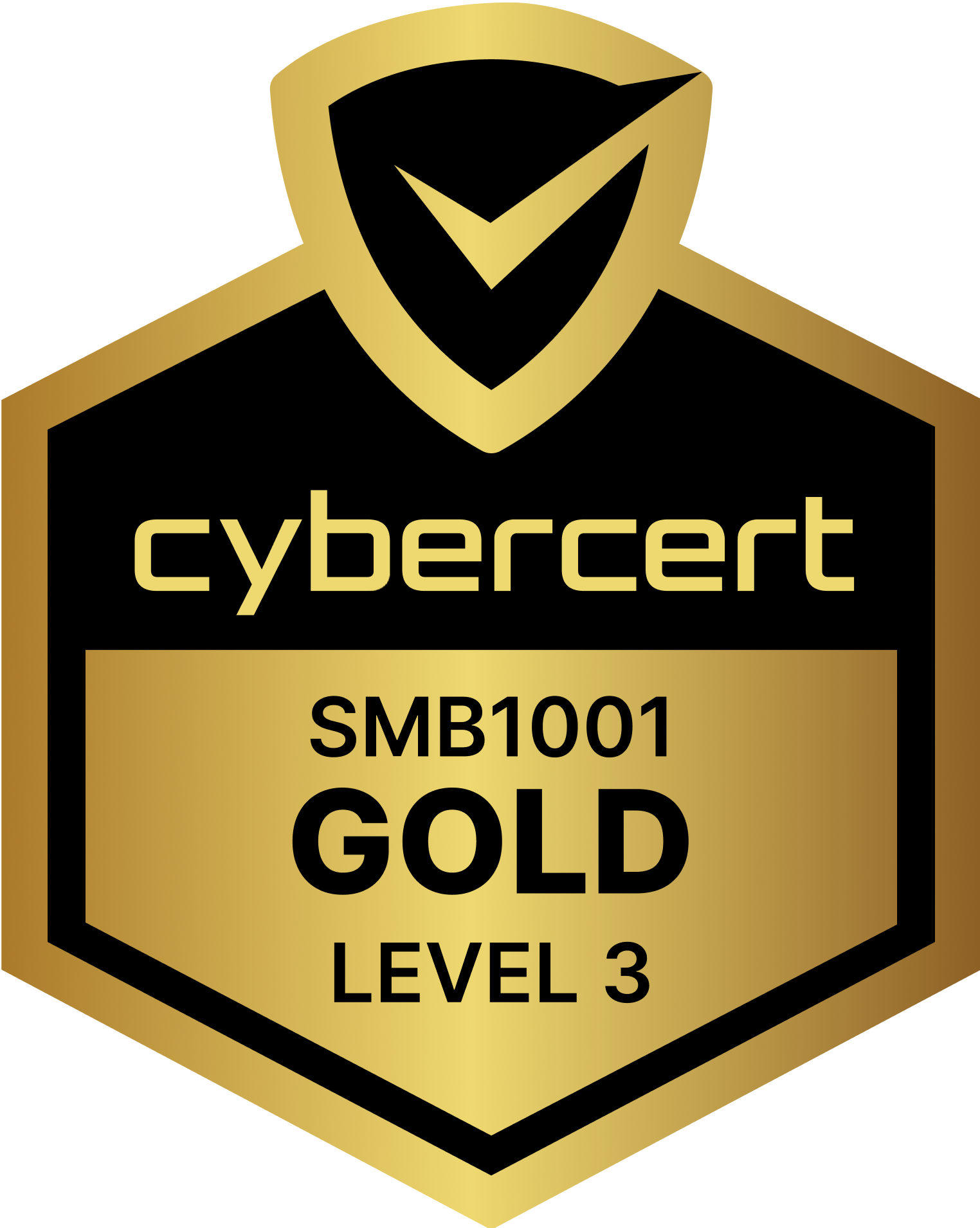 SMB1001 Gold (Level 3) — Cybercert